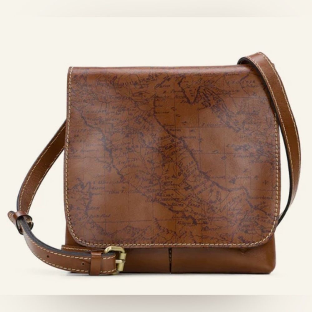 Patricia Nash Granada Crossbody Bag Signature Map